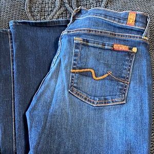 7 for All Mankind boot cut jeans
